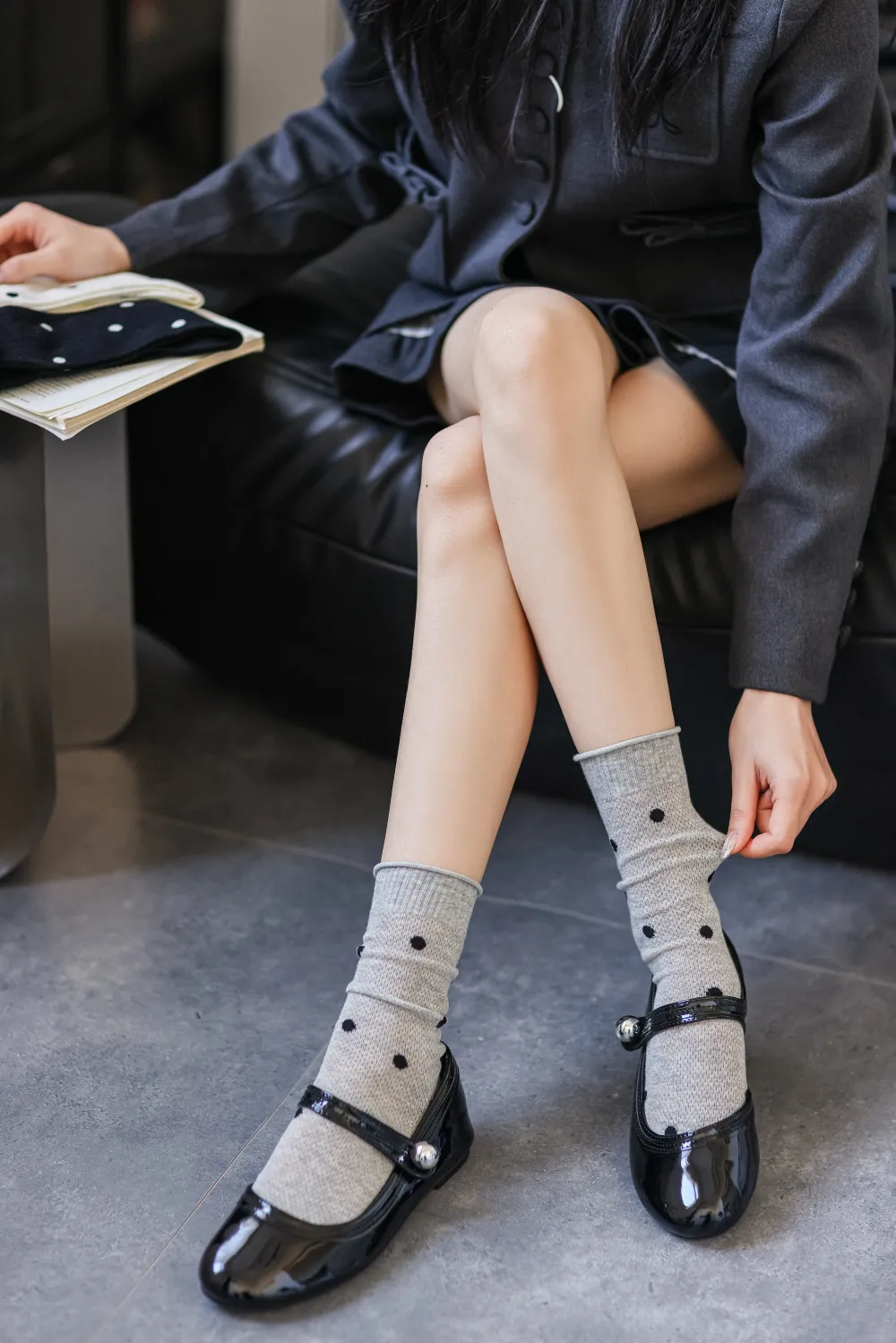 Calcetines Medias con lunares clásicos
