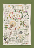 Paño de cocina - Calendario 2027 "En el bosque"