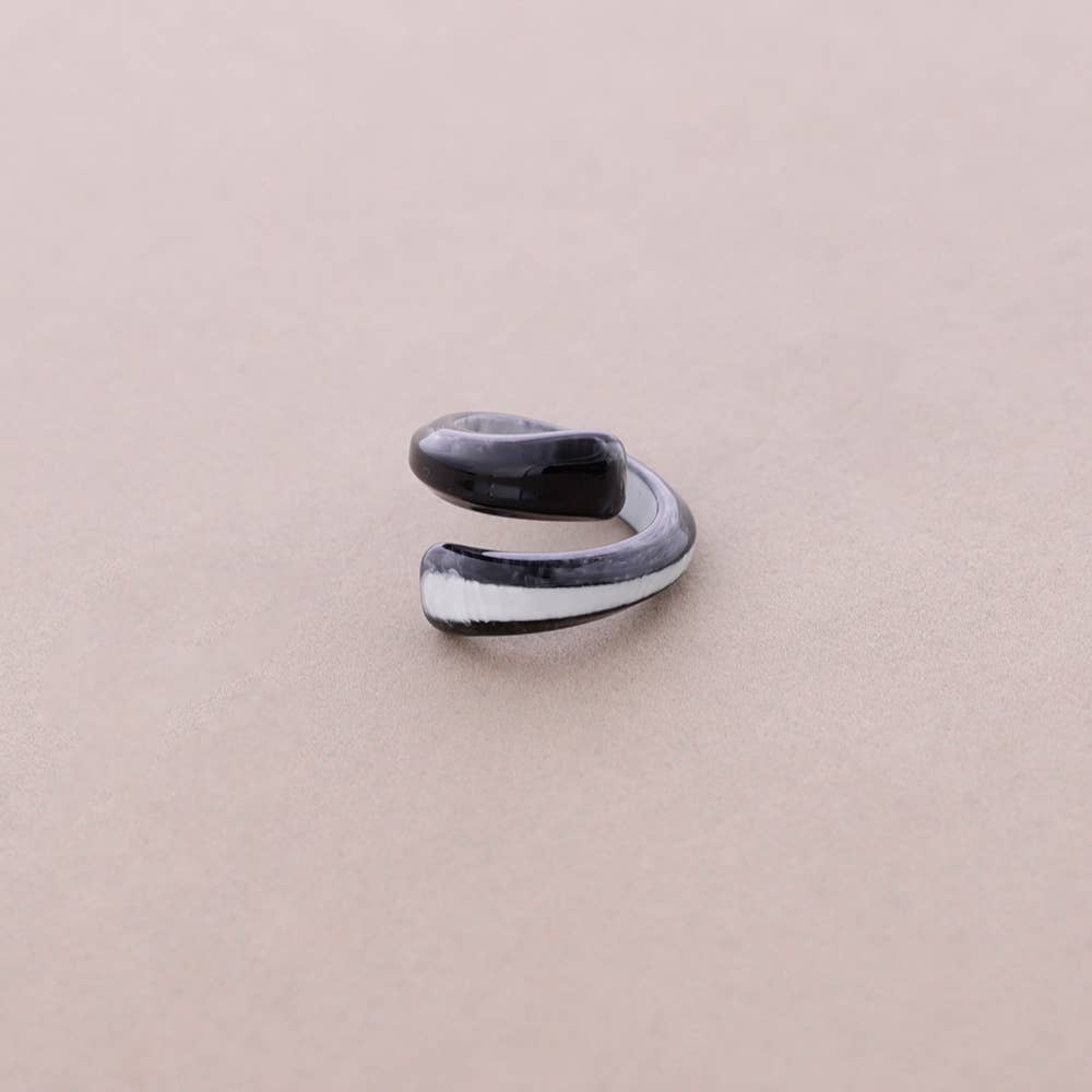 Anillo Espiral Resina