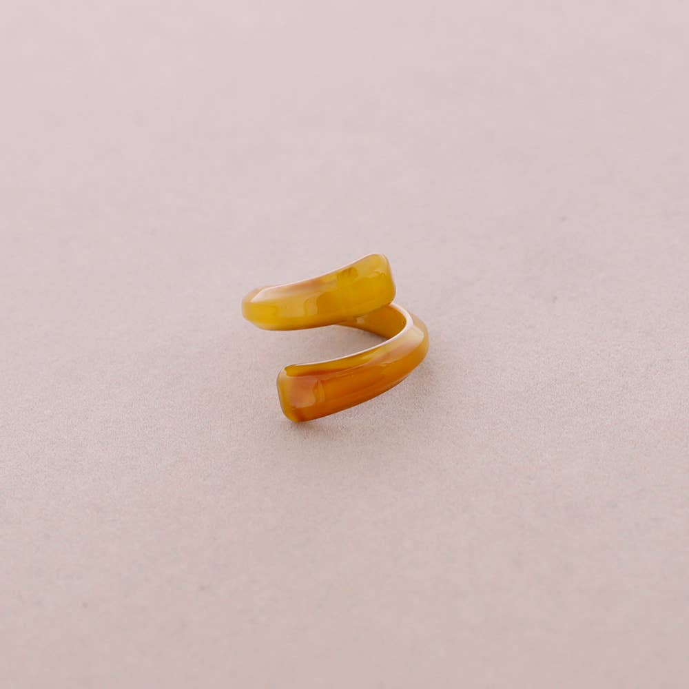 Anillo Espiral Resina