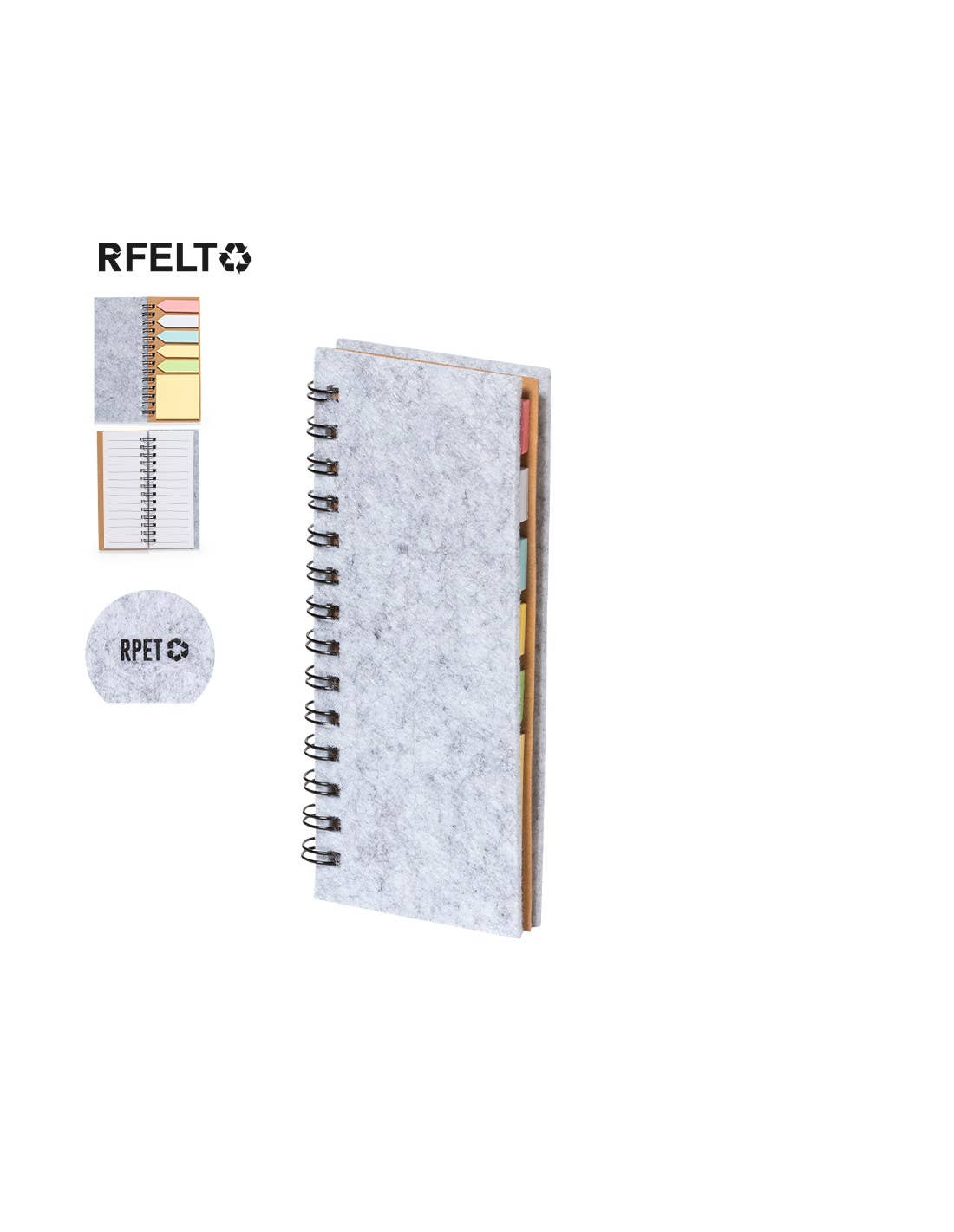 Bloc de notas de fieltro