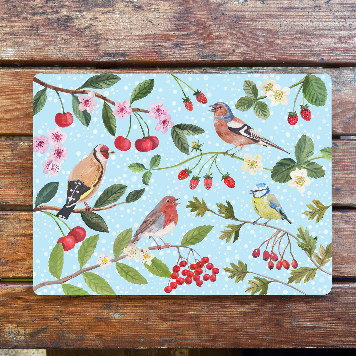 Tablemat - Aves cantoras europeas