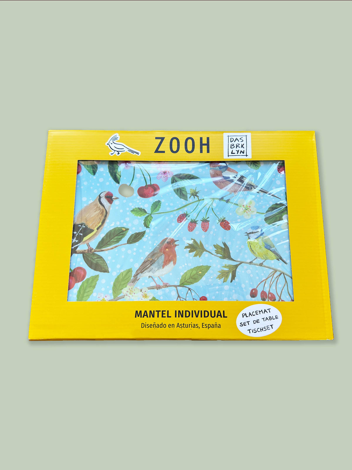 Tablemat - Aves cantoras europeas