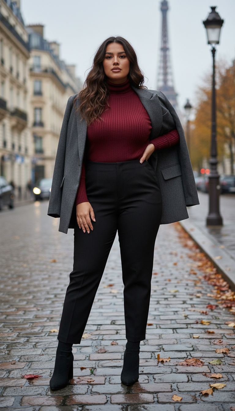 Curvy - Pantalón chic