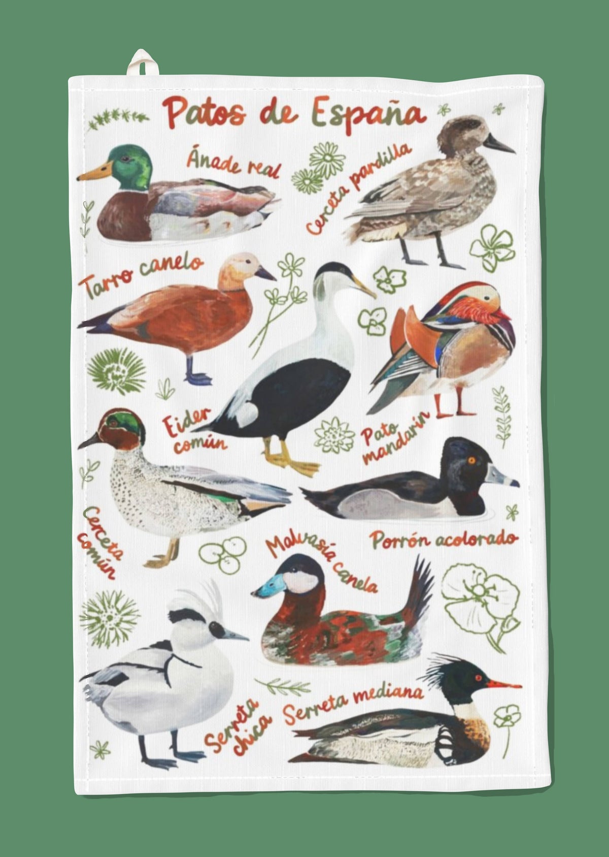 Paño de cocina - Patos de España