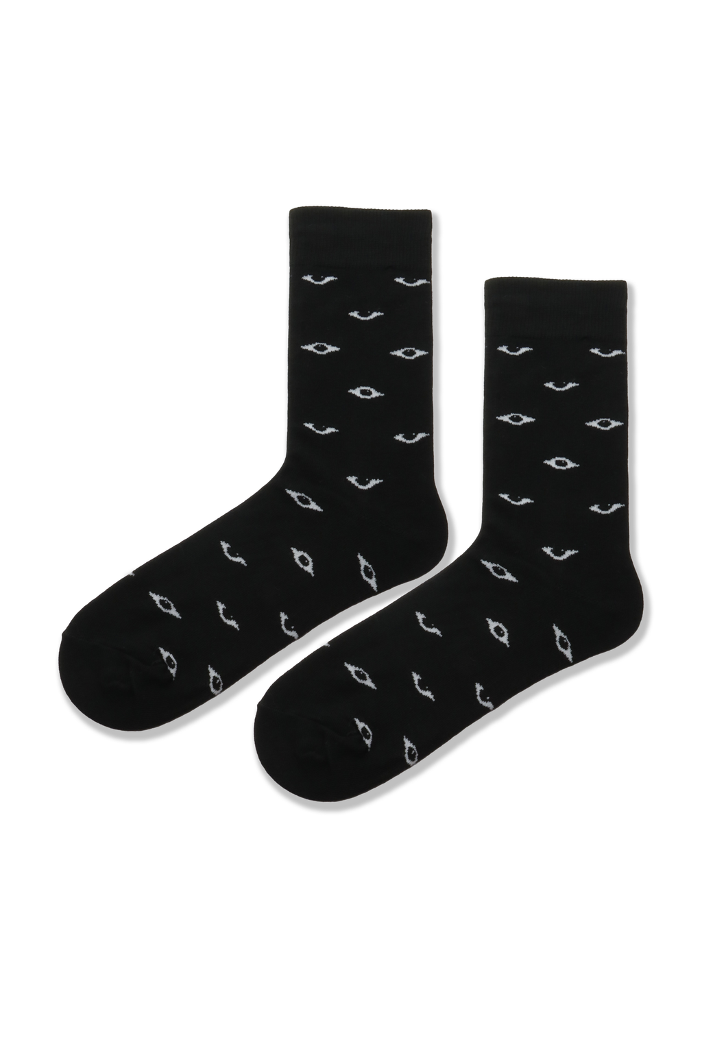 Calcetines con patrón geométrico minimalista