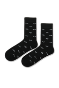 Calcetines con patrón geométrico minimalista