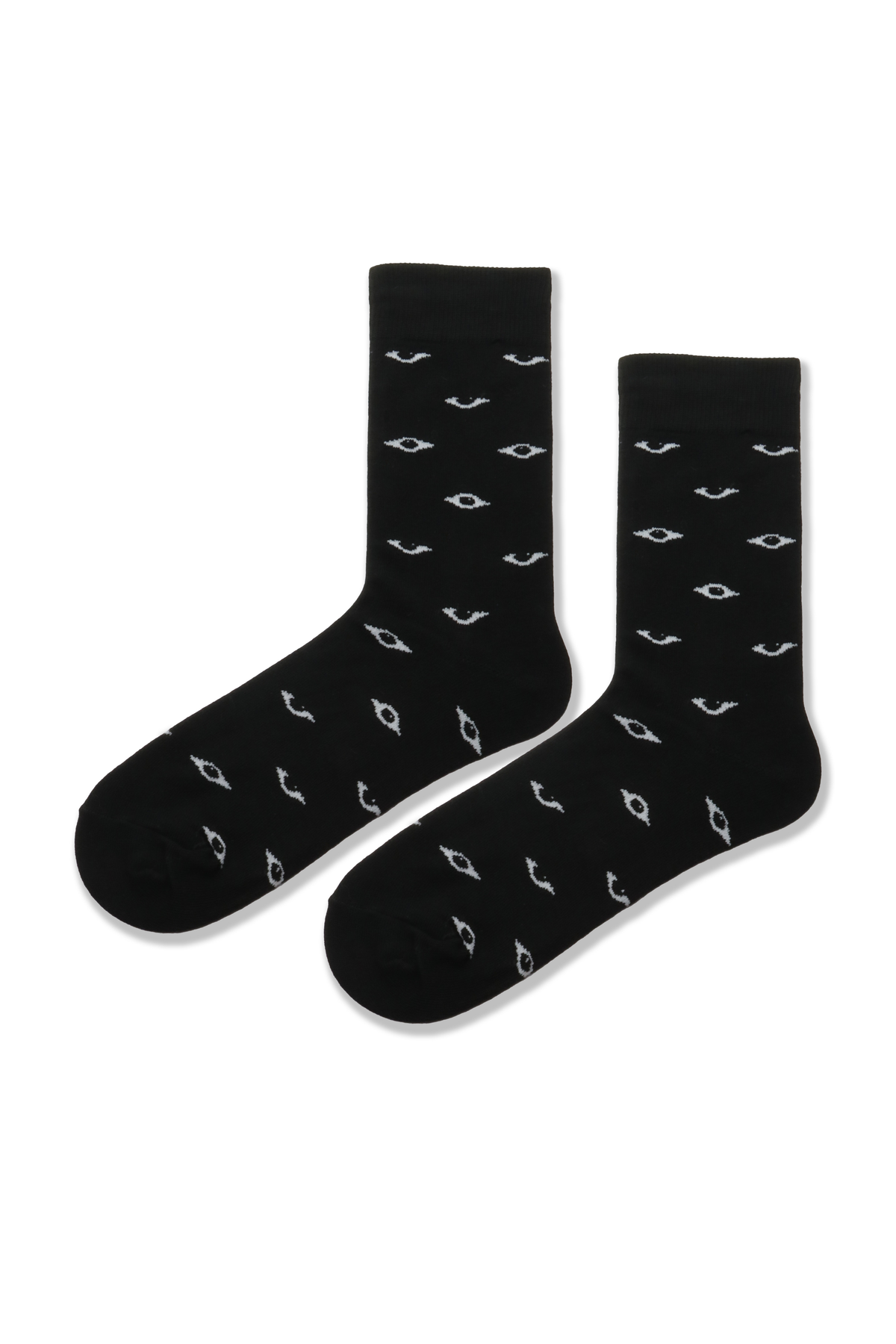 Calcetines con patrón geométrico minimalista