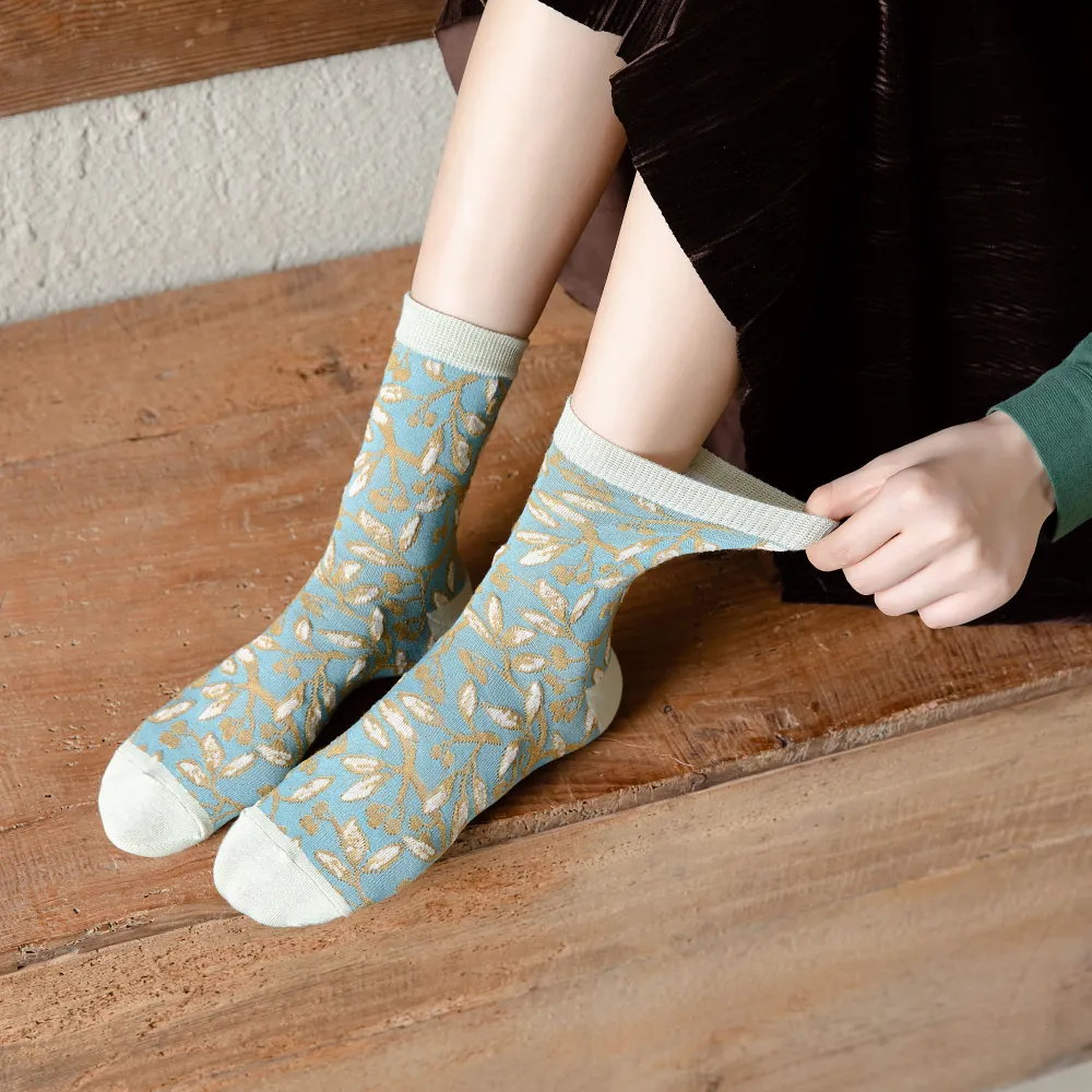 Calcetines Encaje Aire