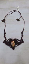 Collar Hilo Linhashita Jaspe Leopardo - Foto