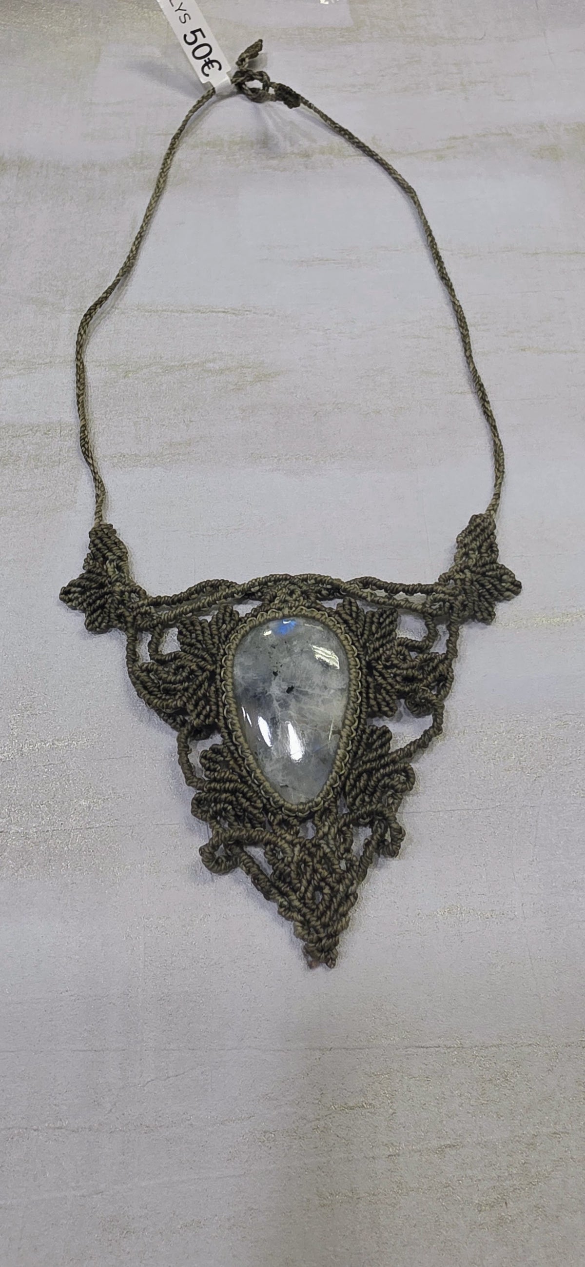 Collar Largo Hilo Linhashita Crisocola - Foto