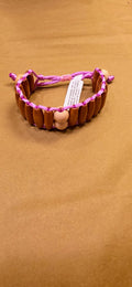 Brazalete de Madera Lila - Foto