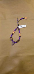 Pulsera Rosario Morado - Foto