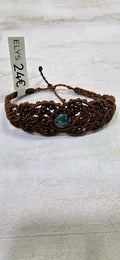 Brazalete Hilo Linhashita Crisocola - Foto