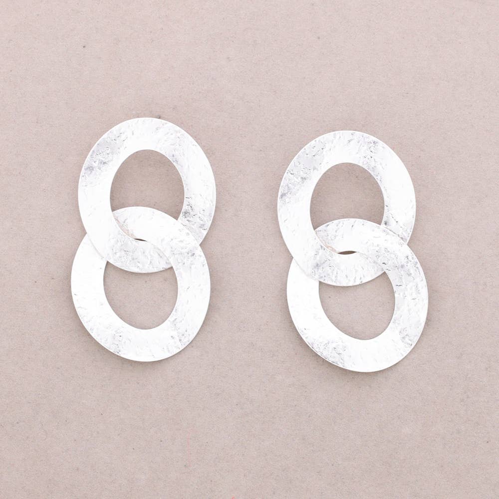 Pendientes Doble Aro Metal