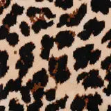 Calcetines de Estampado de Leopardo con Detalles Negros 🐆🖤