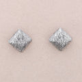 Pendientes Presion Rombo Metal