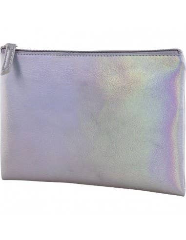 Neceser Iridiscente Plateado