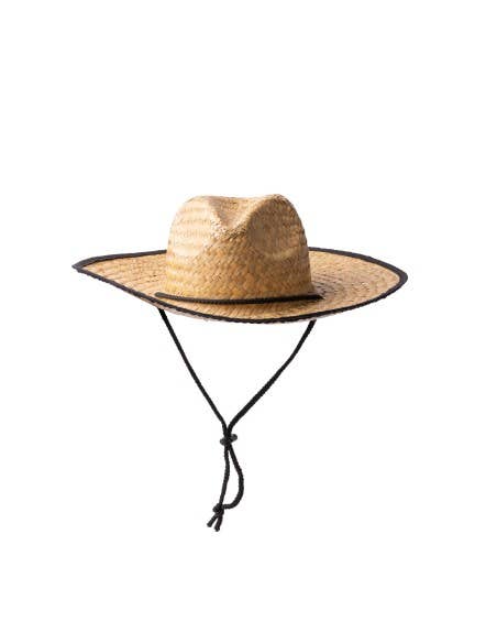 Sombrero de Paja con Ribete Negro
