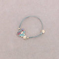 Pulsera Gomita Menina Metal Esmalte
