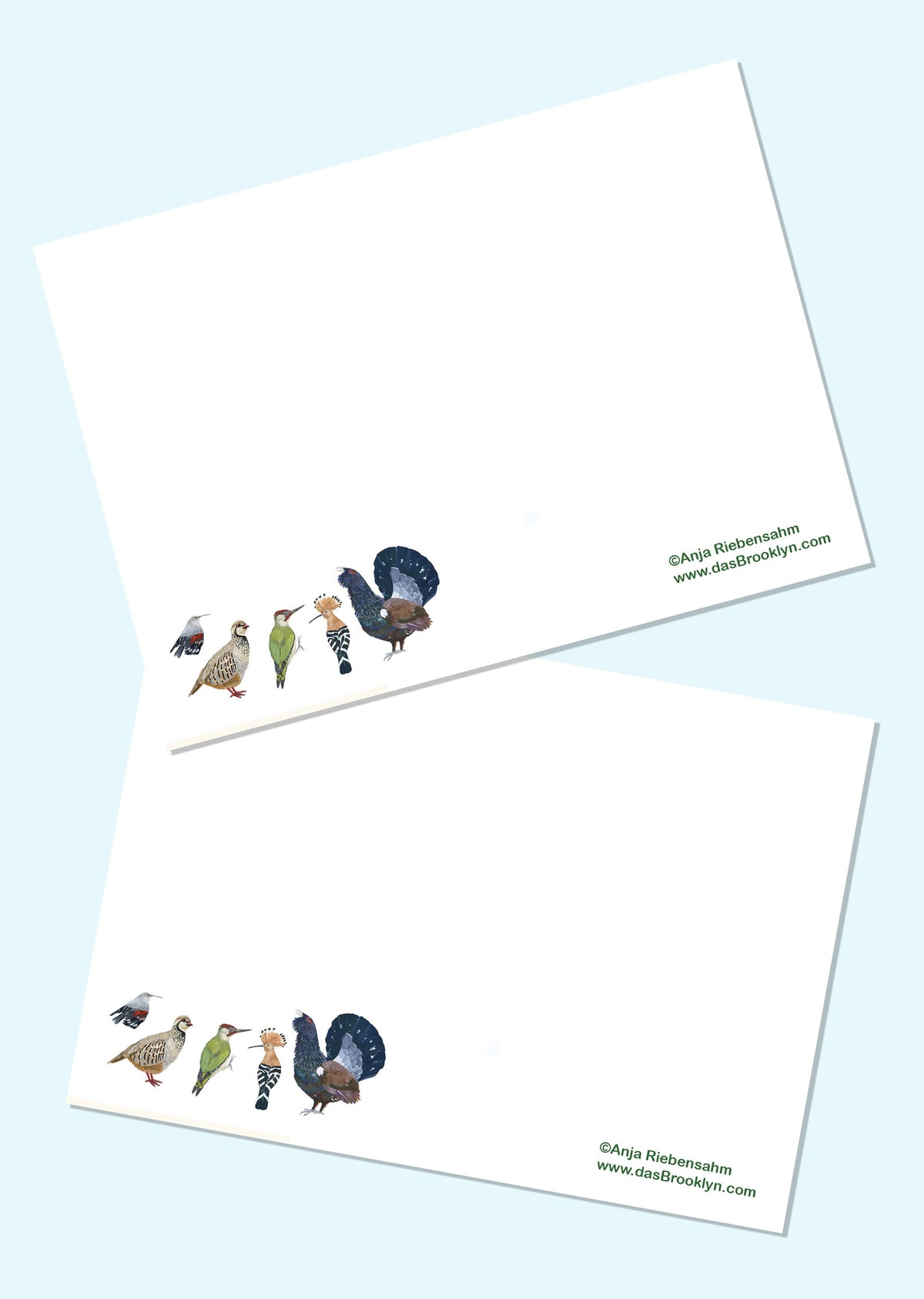 Postal - Unicornio y Sirena