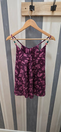 Blusa Tirante Estampada Con Cuentas - Foto